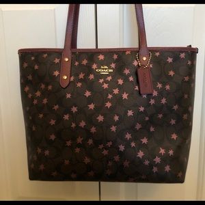 Coach Signature Star City Tote F88984